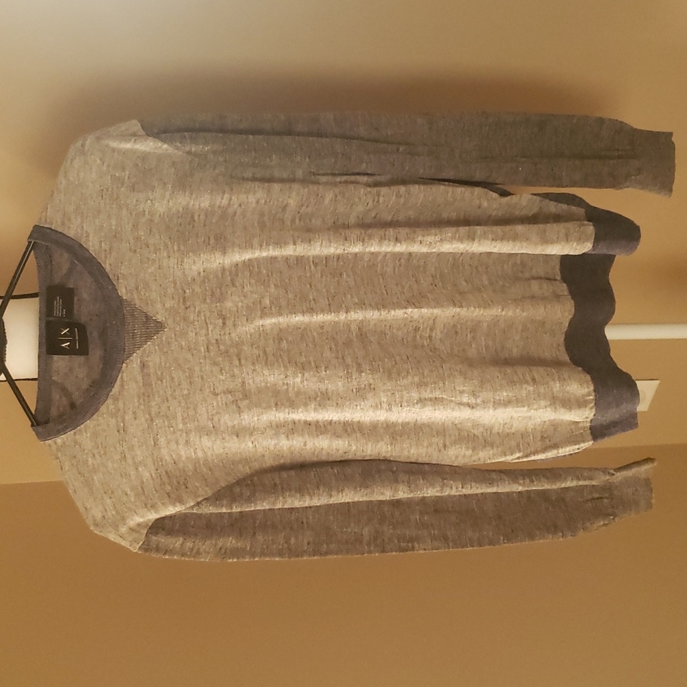 Men's Armani Exchange long sleeve sweater size L